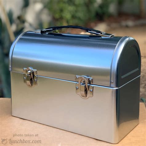 dome top metal lunch box|Metal Dome Lunchbox .